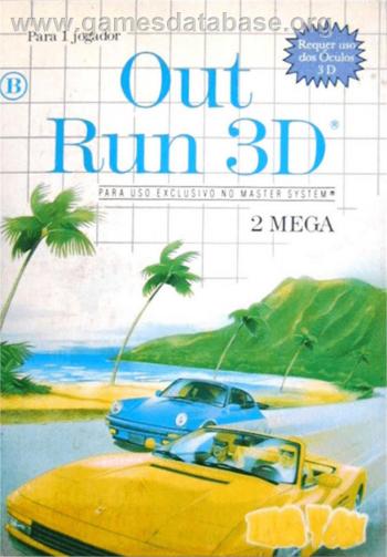 Cover OutRun 3D for Master System II